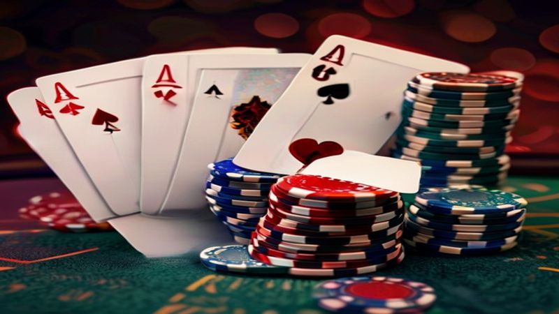 Minh họa chiến thuật Poker Texas Hold'em tại R6666